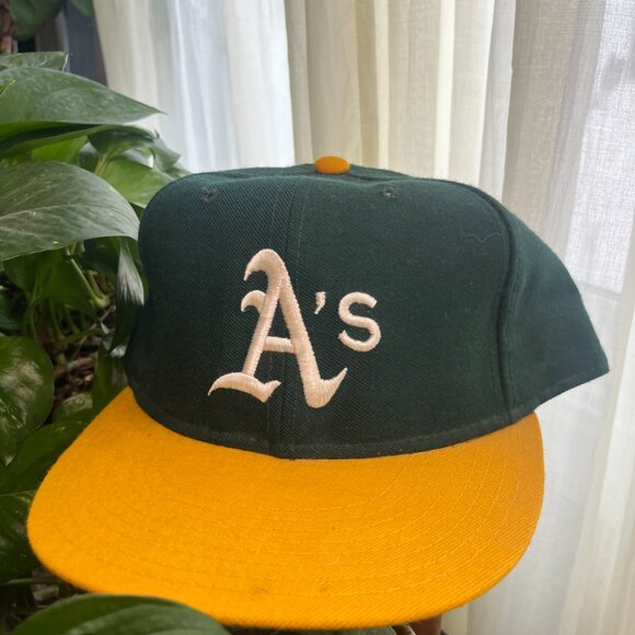 Vintage Oakland A’s Hat | MLB Diamond Collection | 90s Baseball Cap - Picture 2 of 5